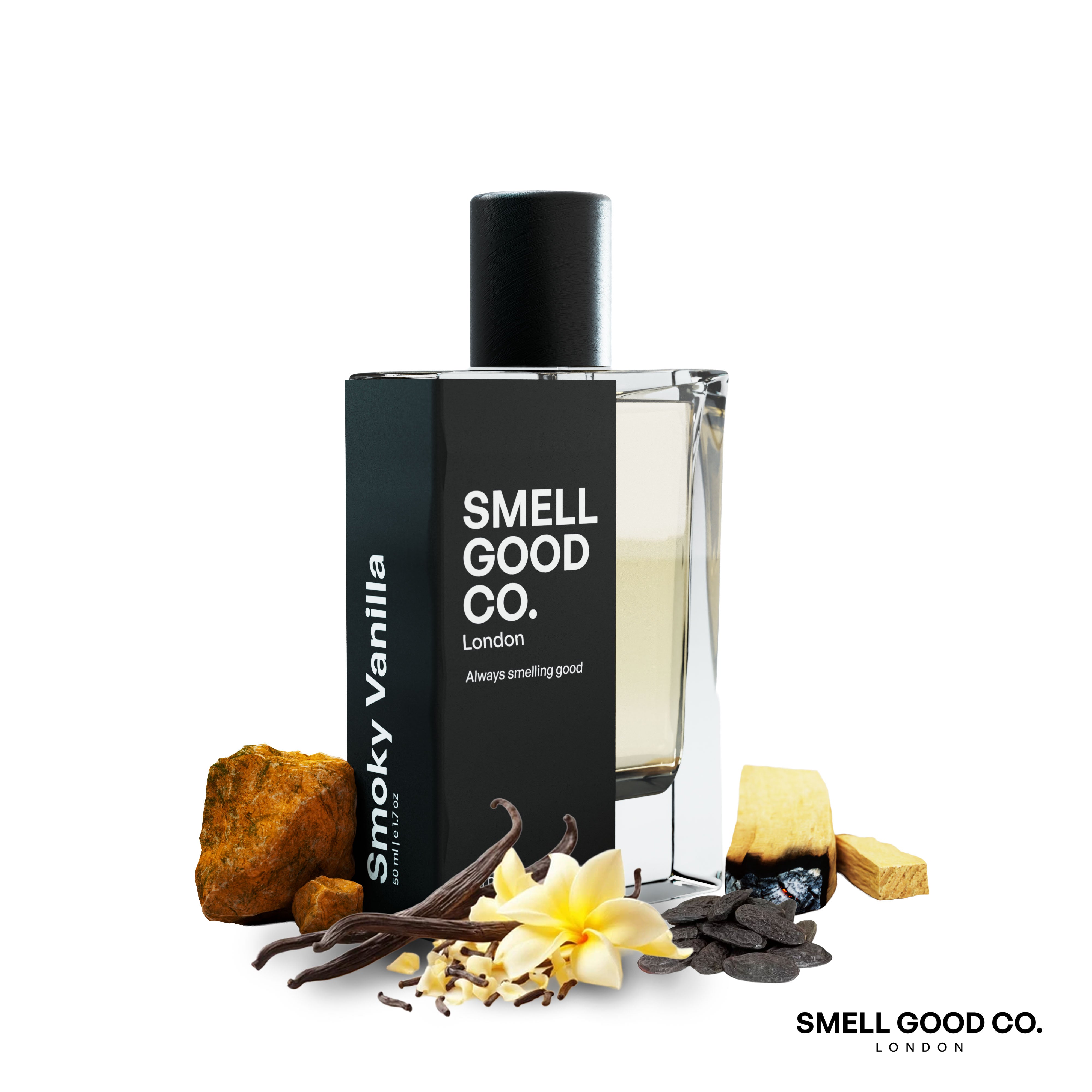 SMOKY VANILLA | Perfume for Men and Women | Vanilla Orchid, Jasmine, Smoky Wood Fragrance | 50ml  Unisex  Eau De Parfum
